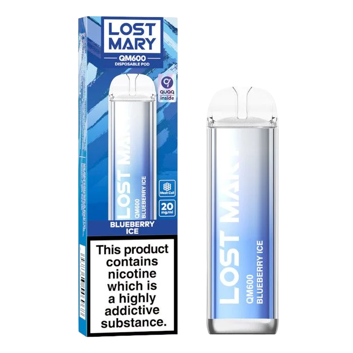 LOST MARY QM600 Disposable Vape Blueberry Ice