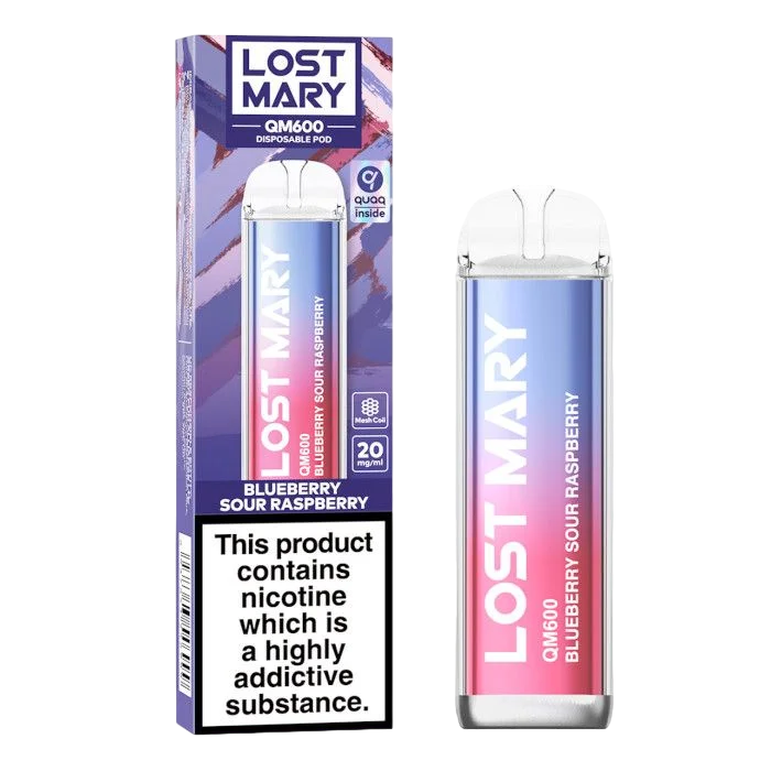 LOST MARY QM600 Disposable Vape Blueberry Sour Raspberry